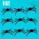 Spiders, set 9 pieces, mix