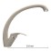 Kitchen mixer Ulgran U007-328, beige color
