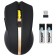 Mouse call 495MW black/optical golden (1600DPI) wireless USB for a laptop (6but 102944