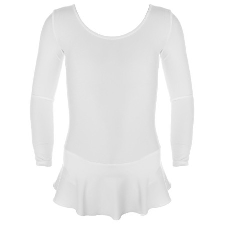 A swimsuit for gymnastics and dancing Grace Dance, p. 30, white color-5