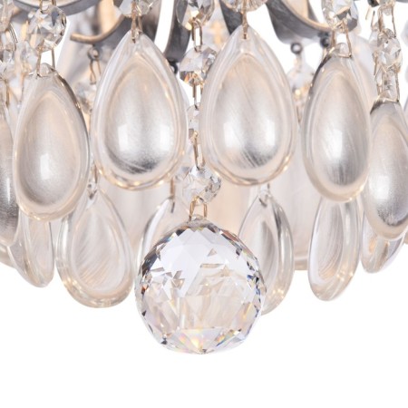 Freya Fr2302CL-06S Chabrol, 592x592x473 mm, E14, 6x40W, silver color-2