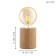 Turialdo 1x28W table lamp E27