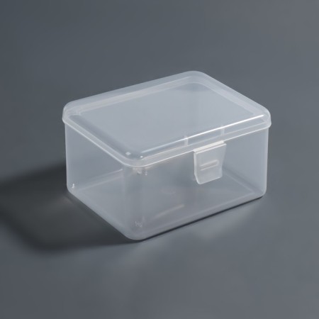 Organizer for storage, with a lid, 6.5 × 12 × 9 cm, the color is transparent-3