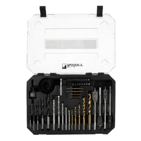 Set of drill and bit Kolner KDS 49, drill on wood/metal/concrete, bits 20 pcs., 49 items-1