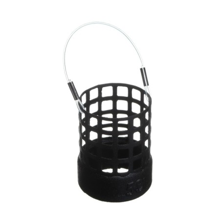 Metal hand-feeder X-Feeder ME Bullet Hawk M Perfo, Matt Black, 50 g, 30 ml
