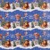 New Year. Packaging paper, 70x100 cm, puppy patrol
