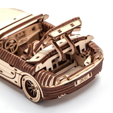 Wooden designer Drovo "Roger car 007"-7