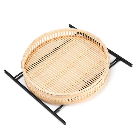 Koffee table wicker "Onis" YS-011, 48x49cm-5