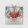 PVS gift box, New Year's Shar, 10 x 10 x 10 cm, New Year