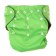 Panties-scammer, reusable, carbon-bamboo fabric, green color, from 0-36 months.