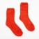Terry socks women, red color, size 36-39
