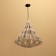 Lamp ceiling from Rotan "Salamet" 1x120W, E27, 50x50x60 cm, white
