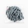 Decorative braid with pompons, 12 ± 2 mm, 9.1 ± 0.5 m, gray color.