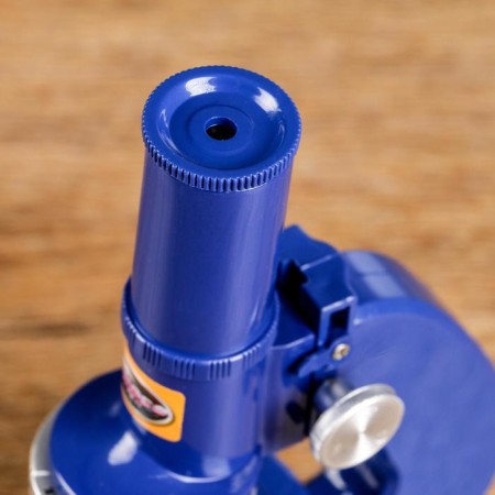Microscope "Biology", the frequency of an increase in 450x, 200x, 100x, with backlight, blue-4