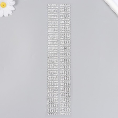Semi -busines self -adhesive d 5 mm, silver-1