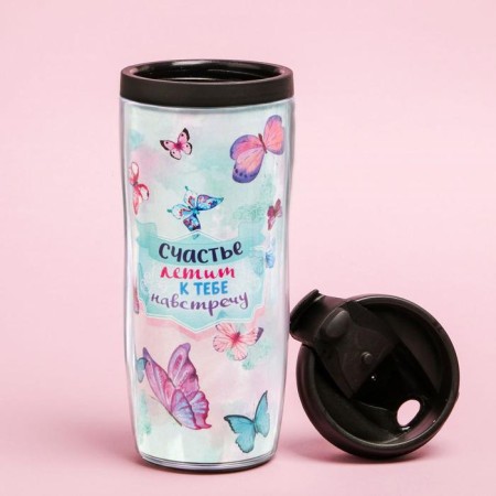 Thermost man "Butterflies", 350 ml-2