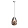 Suspension lamp ST LUCE. SL328.103.01. AEREO. 1x60 watts, E27, 22x22 cm, chromium color