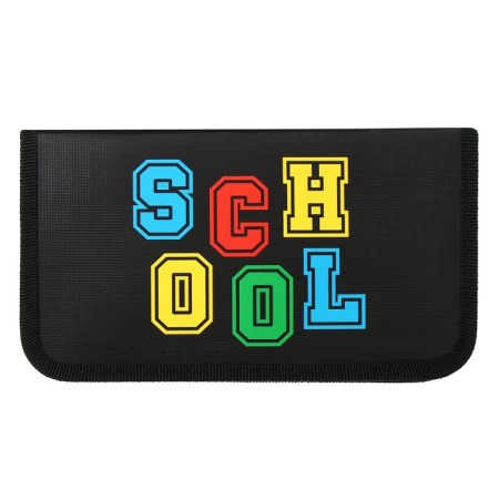 Penal 1 section 115 x 205 x 30 mm, calligrata "School", laminated cardboard-1