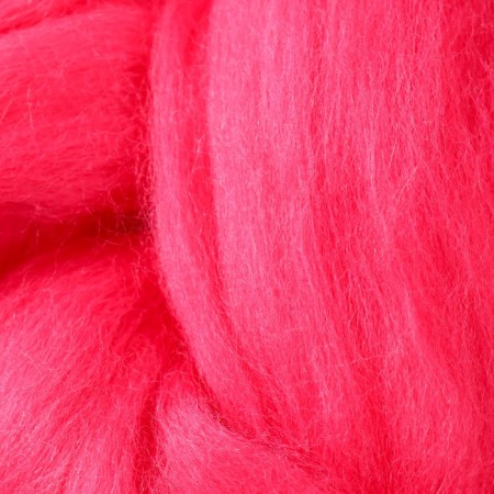 Fasting wool 100% half-toned wool 50g (158 pinkalin)-2