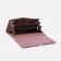 Women's wallet on magnets, pink color