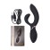 Waname D-Splash Avalanche vibrator, 20.5 cm, silicone, black color
