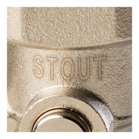 Lower connection of the radiator Stout SVH-0004-000020, 3/4 ", two-pipe system, corner-5