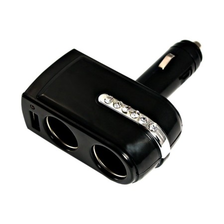 REXANT cigarette lighter, 2 nests, 1 usb