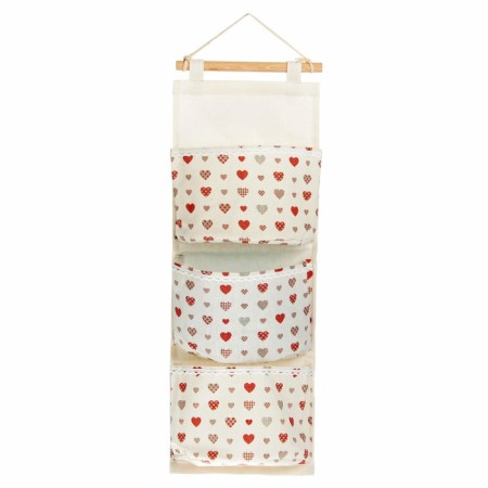 ORGANIZER OF ORGANIZATION with pockets, 3 departments, 20 × 60 cm, color and design mix-6
