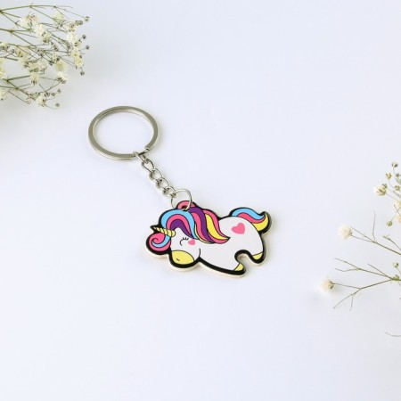 Gift set "Unicorn" icon + keychain, 6.8 x 10.5 cm.-6