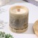 Aromatic candle in the bamboo "Bamboo barrel", soy wax, 25 hours, 150 gr, in the box, 8.5x8 cm
