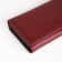 Women's wallet on a magnet, burgundy color