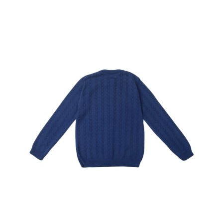 Jacket for girl School, height 128 cm, blue color-8