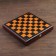 Wooden chess "Dark Classic", 30 x 30 cm, board game, King H-8 cm
