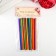 Decor wood for creativity "Color sticks" set 20 pcs 15x0.5x0.5 cm