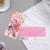 Money envelope "On your wonderful birthday!" glitter, 8.3x16.7 cm