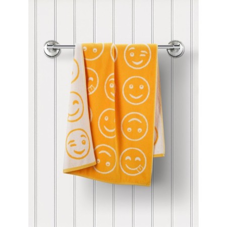 Tricky Tensor Guten Morgen Smile, 450 gr, size 70x140 cm, color orange color-8