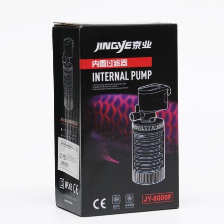 Internal filter jingye JY-8000F, 400 l/h, 4 watts-5