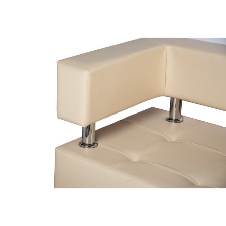 Кресло "Борк", бежевый глянец-1