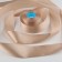 Satin tape, 50 mm × 33 ± 2 m, beige color No. 022
