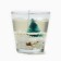 New Year's candle gel with decor inside "New Year: Christmas tree" 5x5x6cm