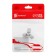 Cap on valve, chrome rhinestones, set 4 pcs