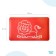 Roxy-Kids anti-slip rubber rug for bathtubs, 34x58 cm, red color