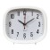 Clock - desktop an alarm clock, discrete move, 12.5 x 10.5 cm, aa