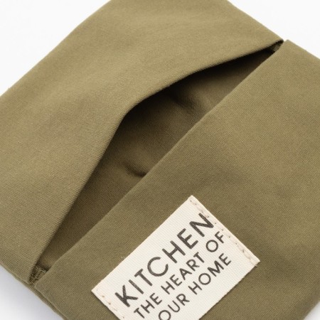 Kitchen Ethel kitchen, green color, mittens-seizure 18x29 cm, 19x19 cm tack-5