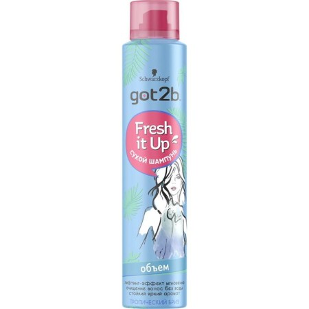 Dry shampoo Got2b Fresh it Up "Light and fresh", extra-light, 200 ml-3