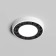 DK2441-WB Built-in Dual Lamp with D120MM 220V 9+9W 4000K IP20 white/Black aluminum