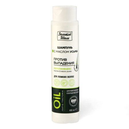 Shampoo with OSMA OSMA Golden Silk against hair loss, 400 ml