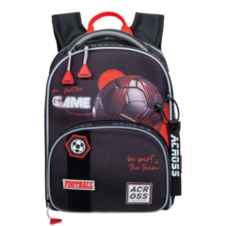 School backpack by Ergon. Spray Across 194 37*28*12 Mal + Pen, Burner Cher/Kr 24-194-4