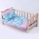 Puppet bed "Zavodi in clouds with roses," x/b, sheet 46*36, blanket, 46*36, pillow 23*17