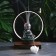A set of incense on the stand "Buddha" 23x20cm, with USB backlight